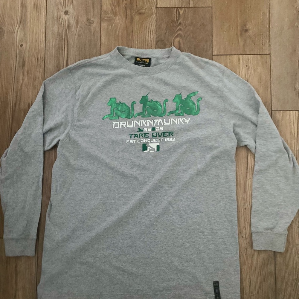Vintage DrunknMonkey long sleeve shirt